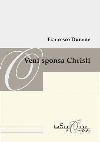 DURANTE Francesco <i>Veni sponsa Christi</i> - Tr 1