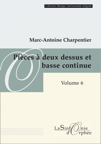 CHARPENTIER Marc-Antoine <i>Pièces à 2 dessus</i> dessus 2