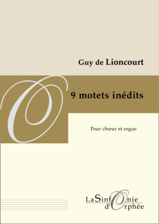 guy de lioncourt motets