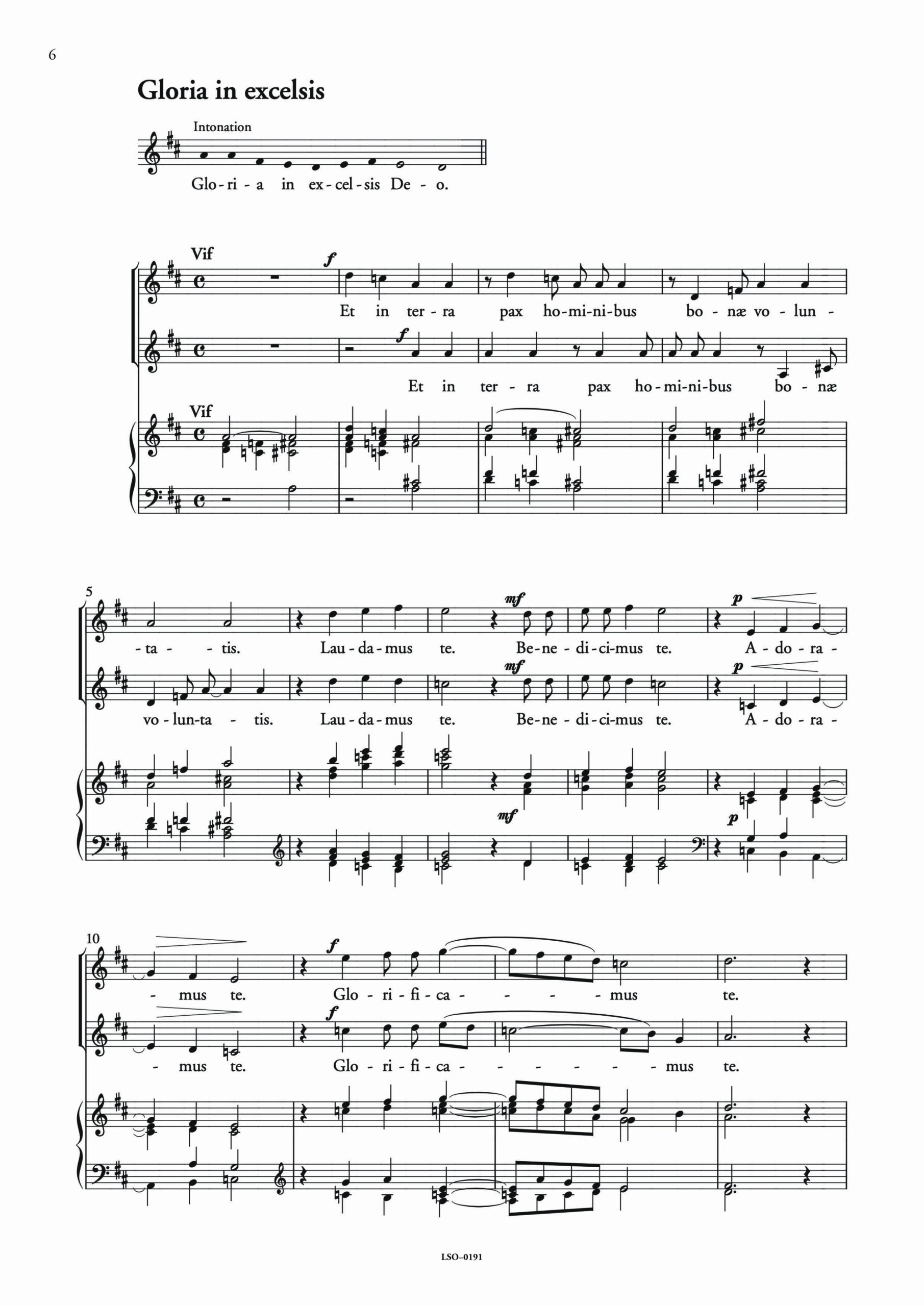 LIONCOURT, Guy de <i>Messe à deux voix égales et orgue</i> - Image 3